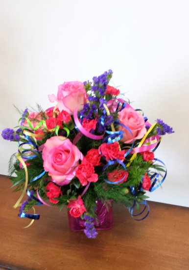 AAA flowers in pink purple - Click Image to Close